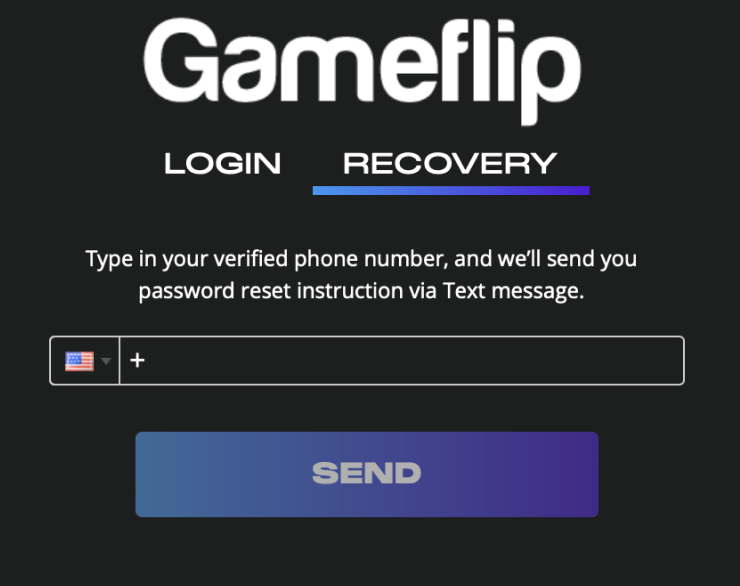 How to I recover my username? Gameflip Help