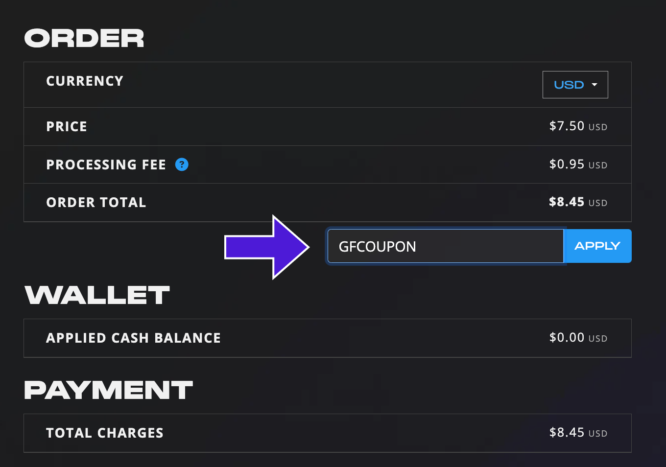 How to Apply a Discount Code to your Purchase – Gameflip Help